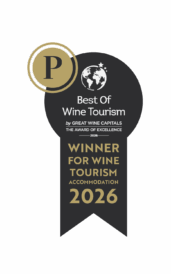 Porters Wine Tourism - winners badge - vertical-blue